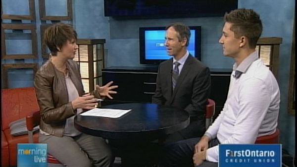 Annette Hamm with Dave Schurman and Fabio Marrama; November 15, 2013