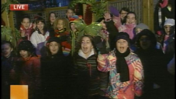 Choir from Gordon Price Elementary School; Morning Live, December 10, 2013