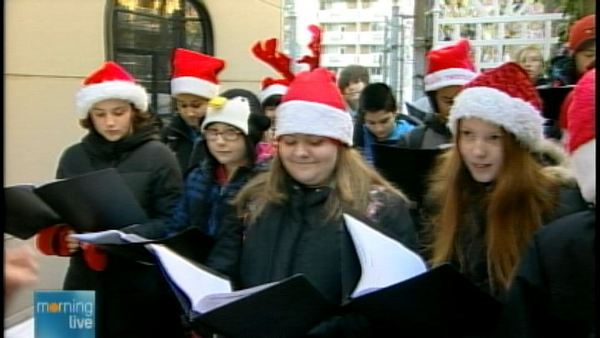Franklin Road School Choir, Morning Live, December 16, 2013