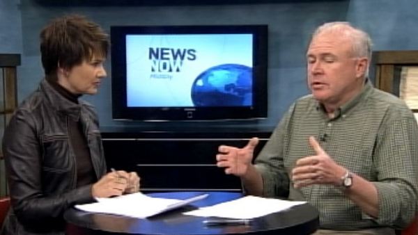 Annette Hamm with Marvin Ryder; News Now Midday, January 3, 2014