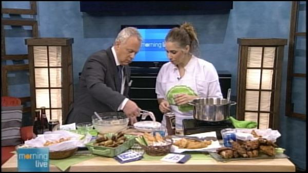 Bob Cowan with Emily Richards; Morning Live, January 28, 2014