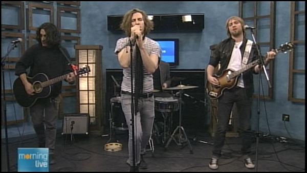 Secret Broadcast performs on Morning Live, January 31, 2014