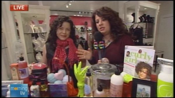 Noelle Smith with Lori DeAngelis on Morning Live, February 12, 2014