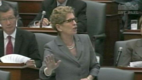 Premier Kathleen Wynne; Queen's Park, February 18, 2014