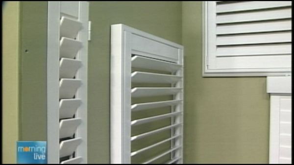 Shutters from Smart Shutter; Morning Live, February 18, 2014