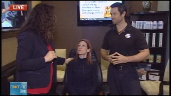 Lori DeAngelis at The Healing Path, Burlington; Morning Live, February 21, 2014