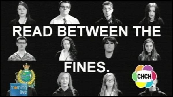 Image from anti-bullying film 'Read Between the Fines'