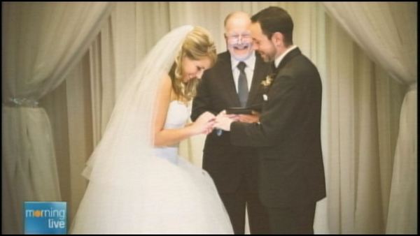 A couple getting married (supplied image)