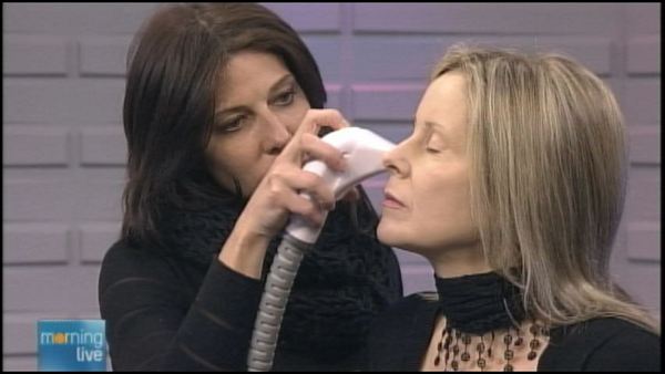 A woman gets treatment for her wrinkles; Morning Live, February 26, 2014