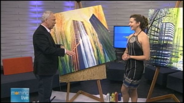 Bob Cowan & Amy Shackleton; Morning Live, March 5, 2014