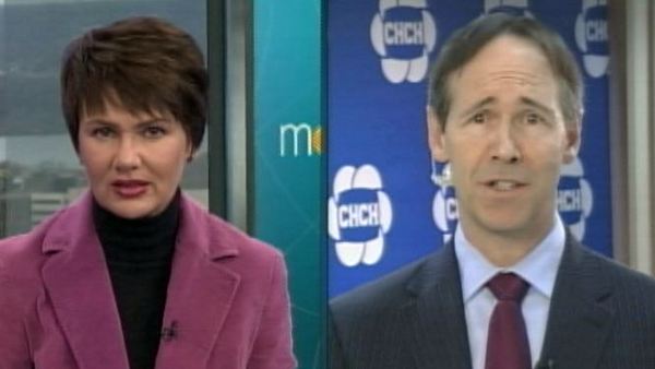 Annette Hamm and Dave Schurman of FirstOntario Credit Union; Morning Live, March 7, 2014