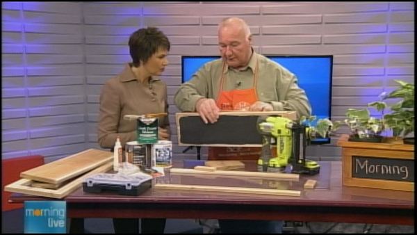 Annette Hamm with The Home Depot's Steve Lugger; Morning Live, March 20, 2014