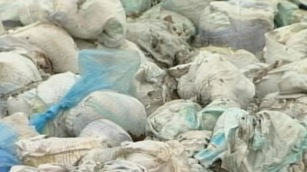 Dirty diapers dumped near Gage and Avondale in Hamilton; April 3, 2014