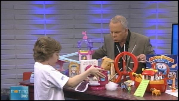 Alex Thorne and Bob Cowan; Morning Live, April 4, 2014