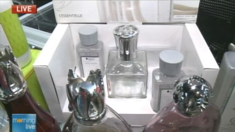 Some of the beauty accessories at A Passion For Living; Morning Live, May 28, 2014