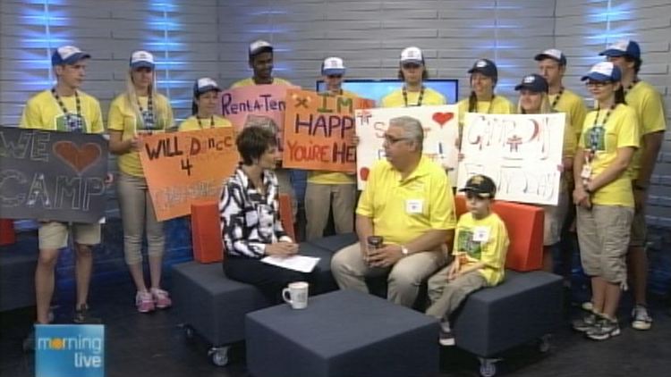 Annette Hamm and Tim Hortons CEO Marc Caira discuss Camp Day; Morning Live, June 4, 2014