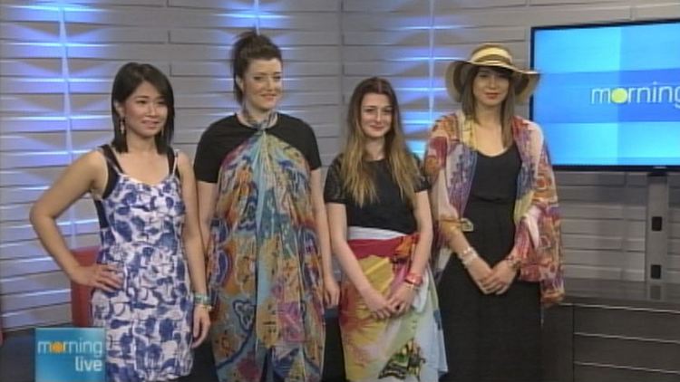 Sarongs from Sexton in the City; Morning Live, June 9, 2014