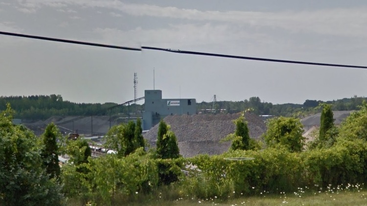 Lafarge quarry, Flamborough (Google Street View)