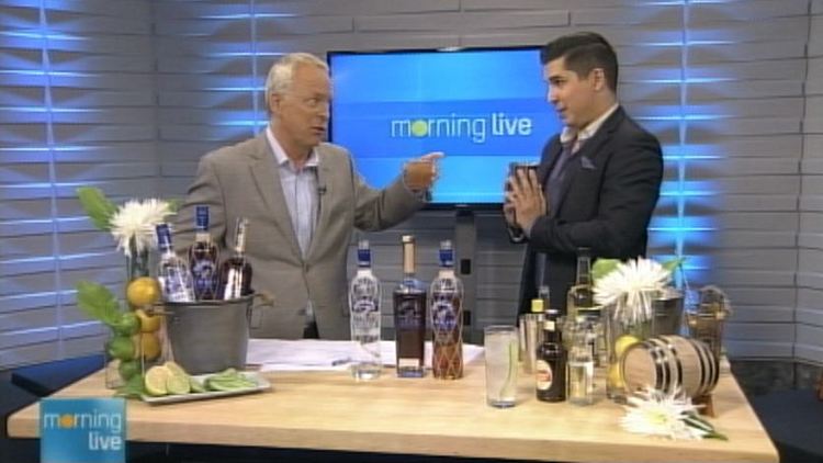 Bob Cowan samples some Brugal Rums with Nicolas Villalon; Morning Live, July 16, 2014