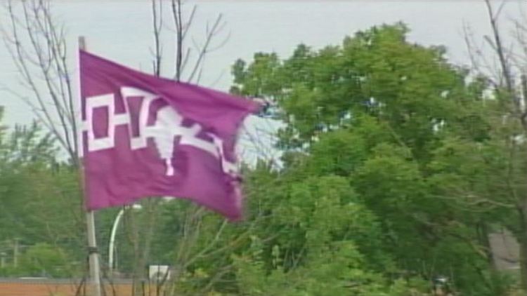 The Haudenosaunee Development Institute began construction of a fence on the north side of the former Douglas Creek Estates.