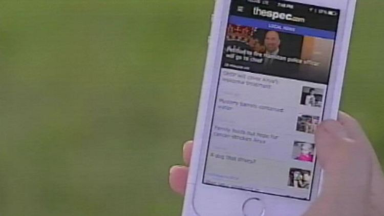 Police react to Spec TV ad