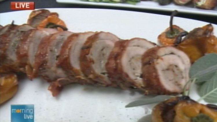 A dish made with bacon; Morning Live, September 9, 2014