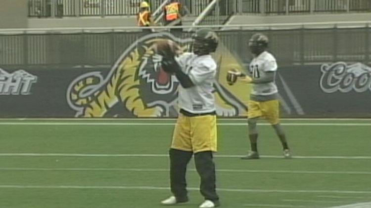 Terrell Sinkfield may see action returning kicks for the Ticats