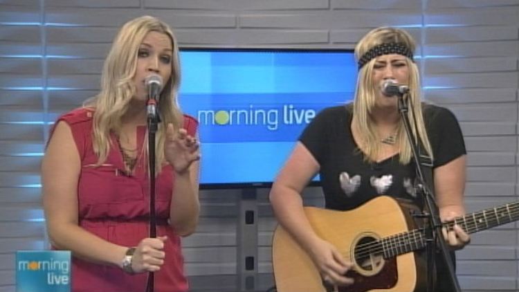 Jill and Kate perform on Morning Live; September 18, 2014