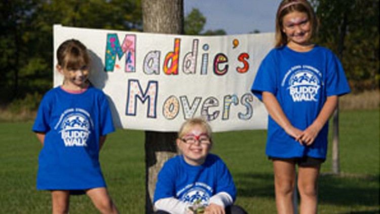 Participants in the Walk for Down Syndrome (handout)