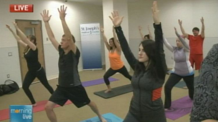 Exercise at St Joe's West 5th Campus; Morning Live, October 6, 2014