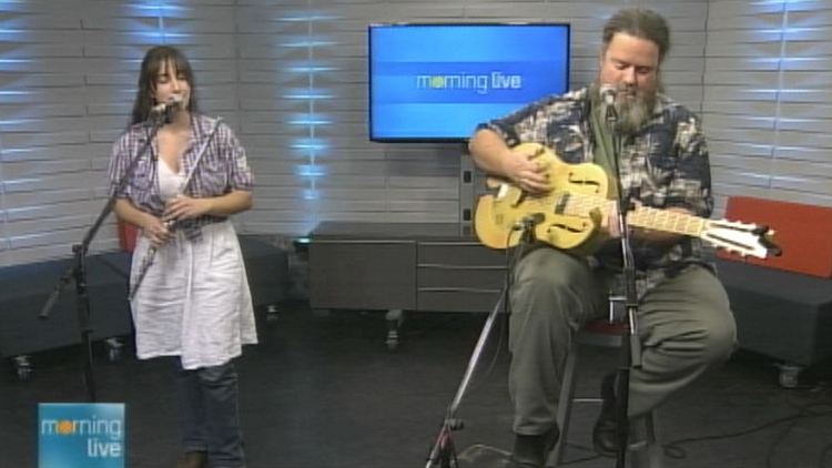 Nicole Christian & Alfie Smith performing on Live Music Friday; Morning Live, December 5, 2014
