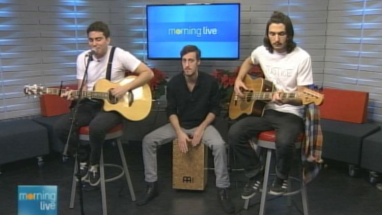 Street Pharmacy performing on Morning Live, December 18, 2014