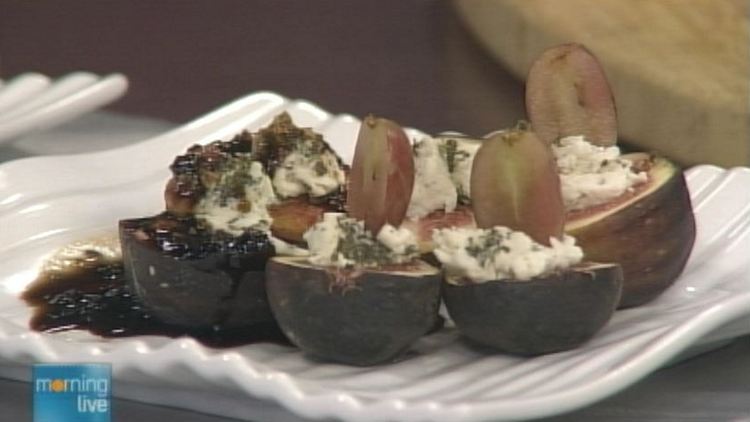 A canape prepared by entertaining expert Jeremy Parsons; Morning Live, December 26, 2014