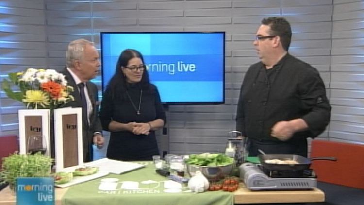 Bob Cowan, Linda Cvetanovic & Ivy bar chef Ken Bradt; Morning Live, January 13, 2015
