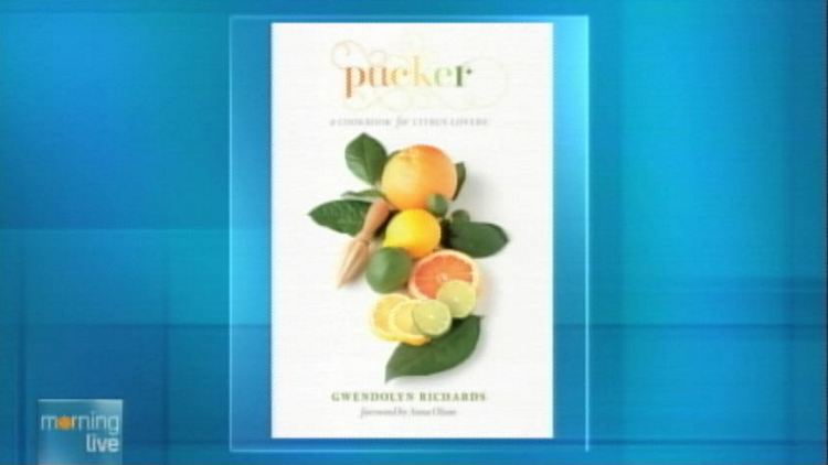 Cover of Pucker, a cookbook for citrus lovers