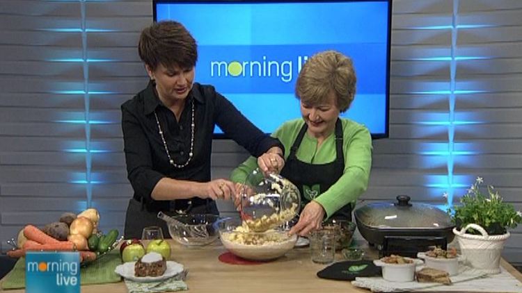Annette Hamm and Teresa Makarewicz from Foodland Ontario; Morning Live, March 13, 2015