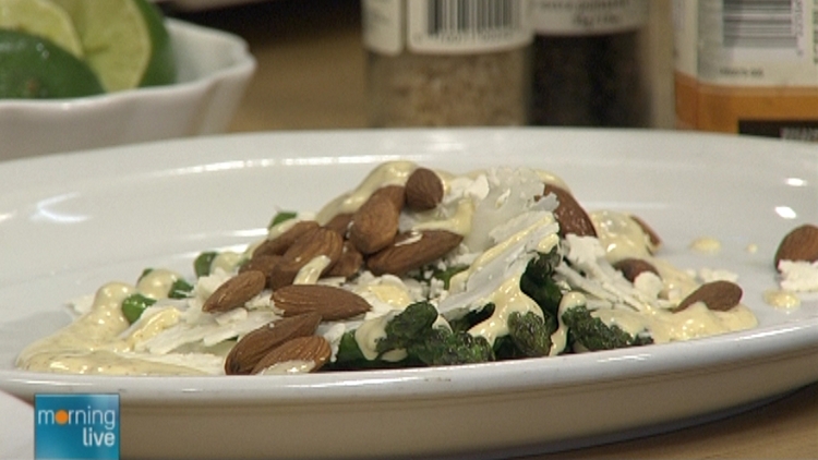 A fish dish prepared by YEW seafood + bar chef Ned Bell; Morning Live, June 30, 2015