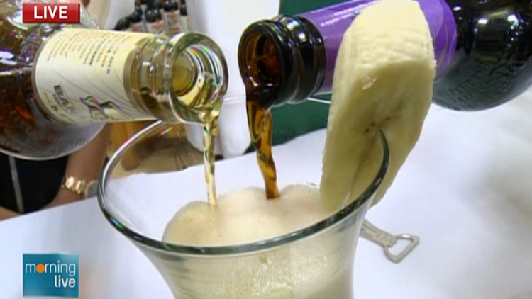 Banana Bread beer and Double Chocolate stout make up this cocktail; Morning Live, August 31, 2015