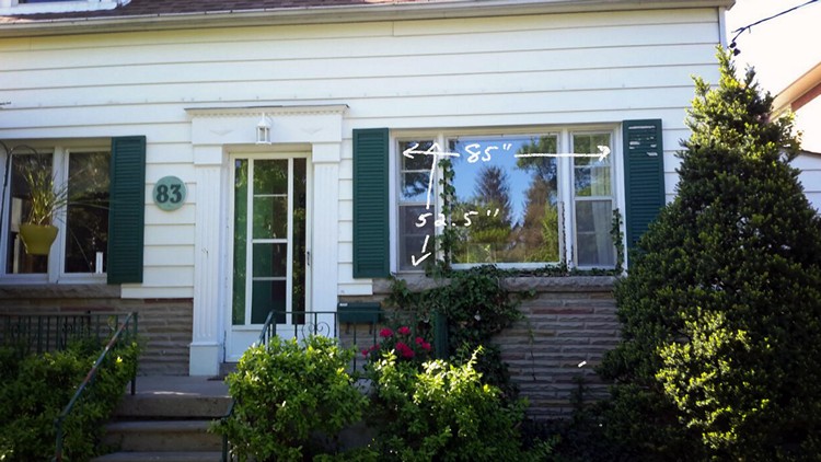 The front of a made-over house