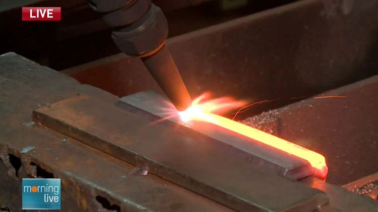 Welding at Advanced Welding Techniques in Hamilton; Morning Live, September 17, 2015