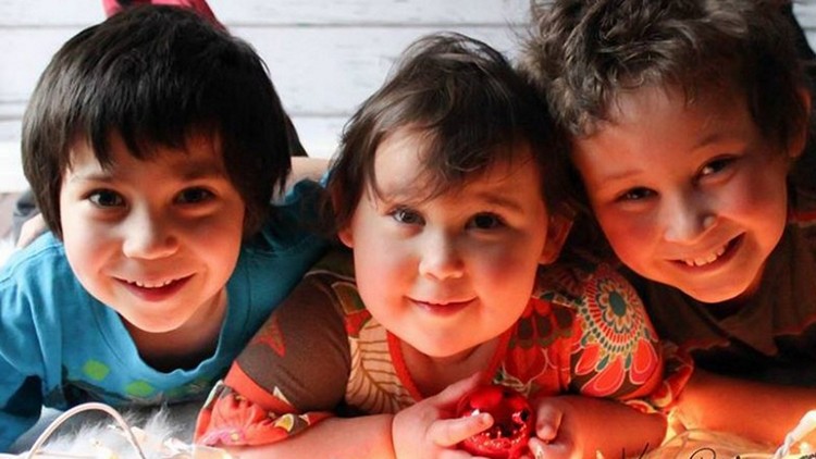 Harry, Millie and Daniel Neville-Lake