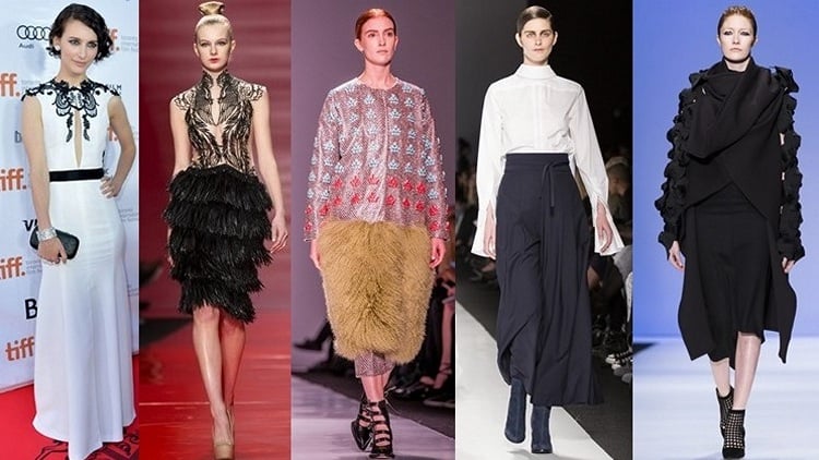 Some of the fashions on display at World Mastercard Fashion Week