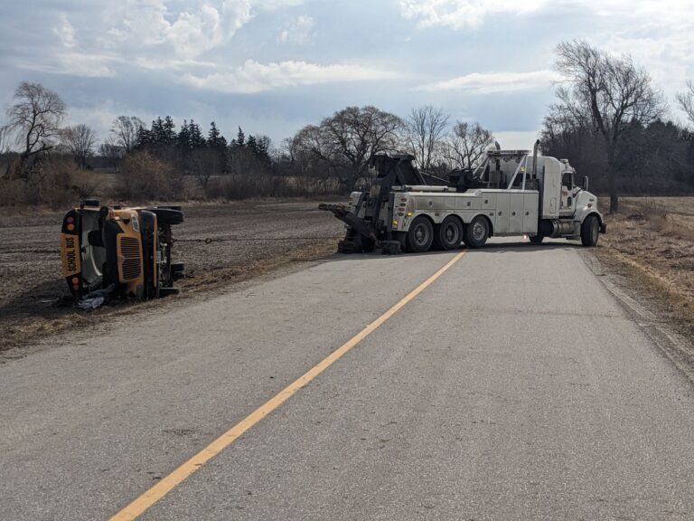 school bus crash woodstock