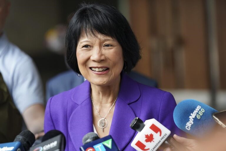 Olivia Chow mayor ceremony