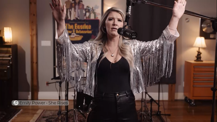 Emily Power performs, “She Rises” on Music Friday