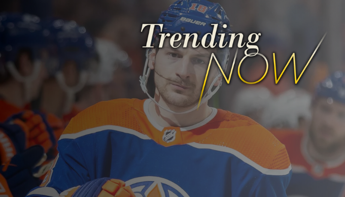 Oilers’ Zach Hyman trending for reason other than hitting 50 goal mark