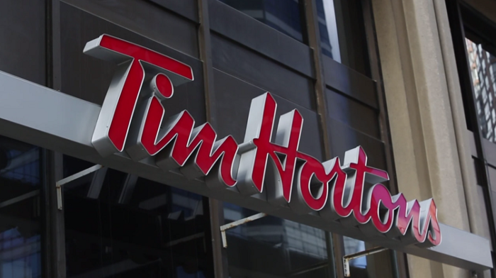 Tim Hortons sign