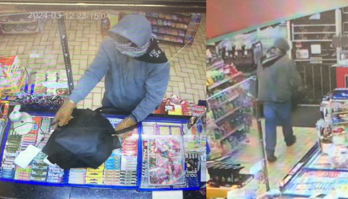 Brantford police search for suspect in attempted convenience store robbery