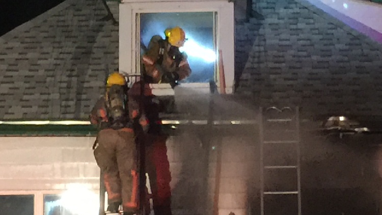 Fire at vacant Hwy 3 house