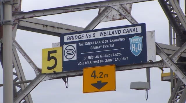 welland canal bridge closure